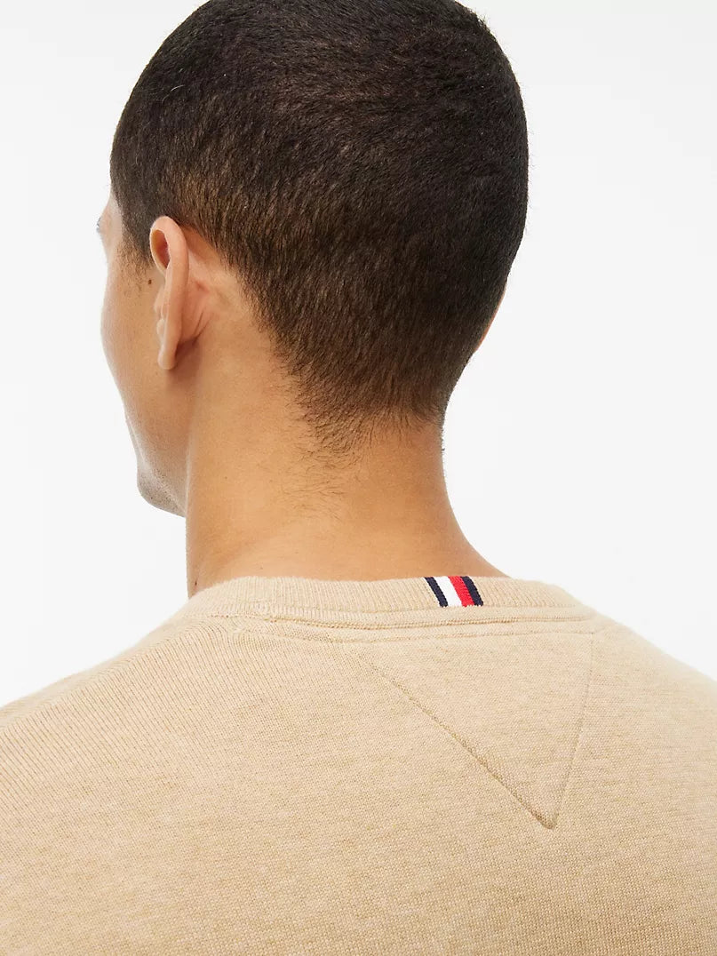 Tommy Hilfiger Beige Crewneck Sweater