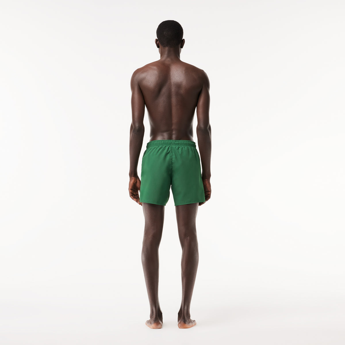 Lacoste Regular Fit Polyester Short In Green