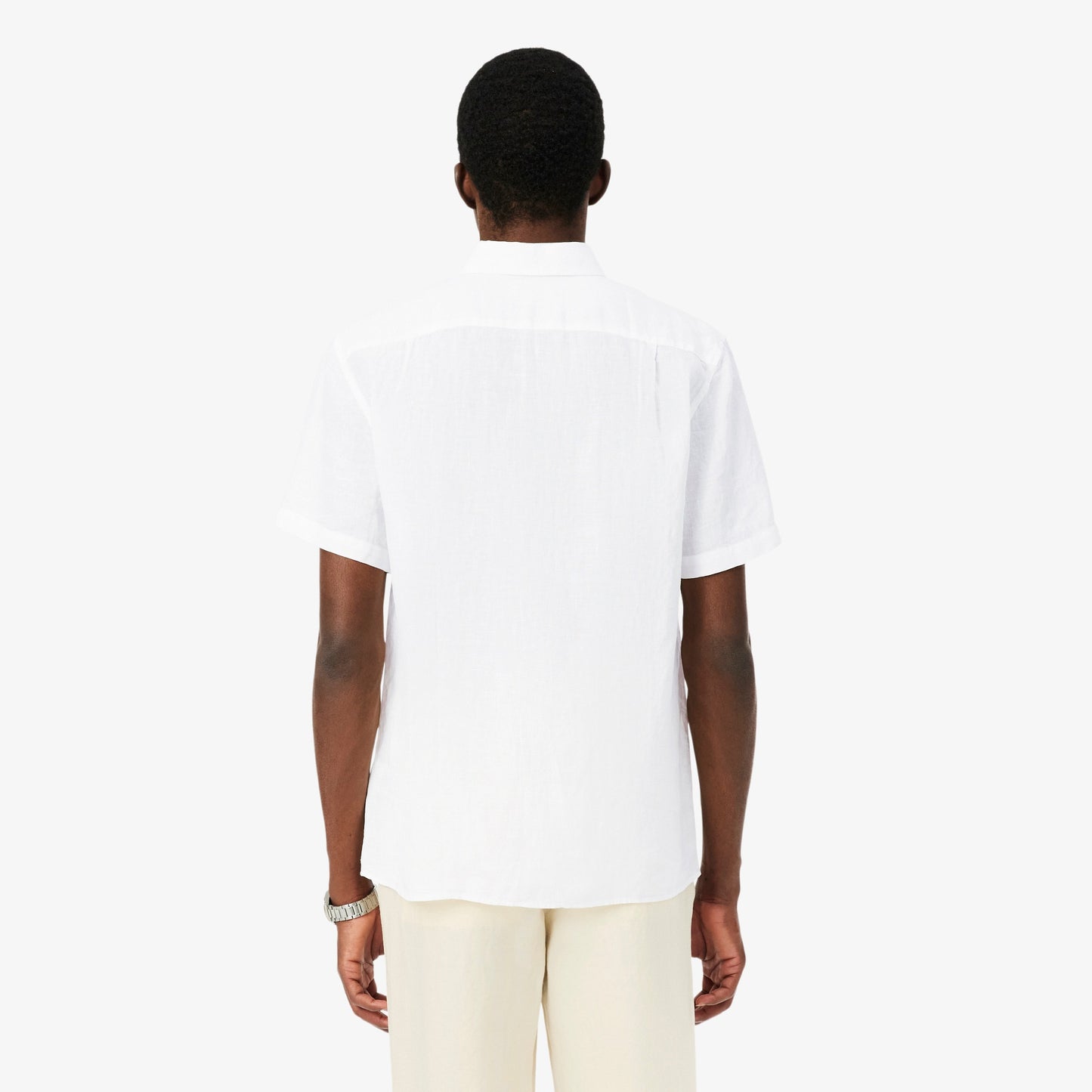 Lacoste Regular Fit Linen Shirt