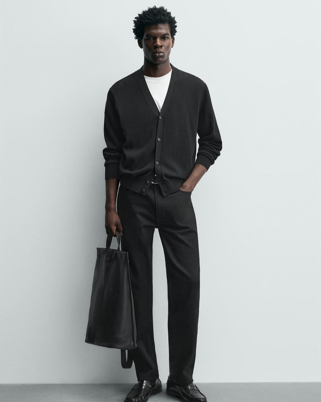 Zara Black Lightweight Cardigan