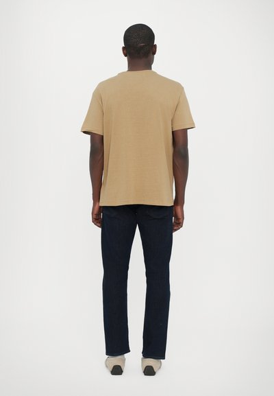 Ralph Lauren Classic Fit Cotton T-Shirt with Pocket in Beige