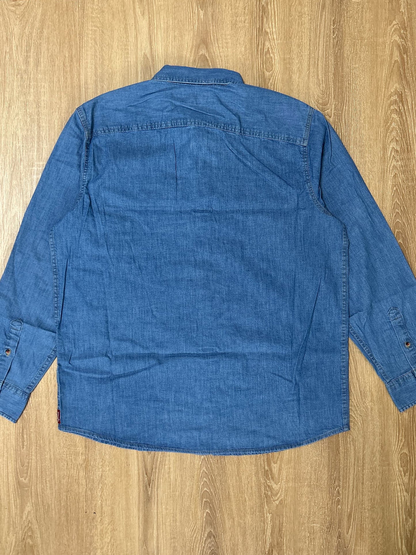 W r a n g ler - Utility Shirt in Denim Blue