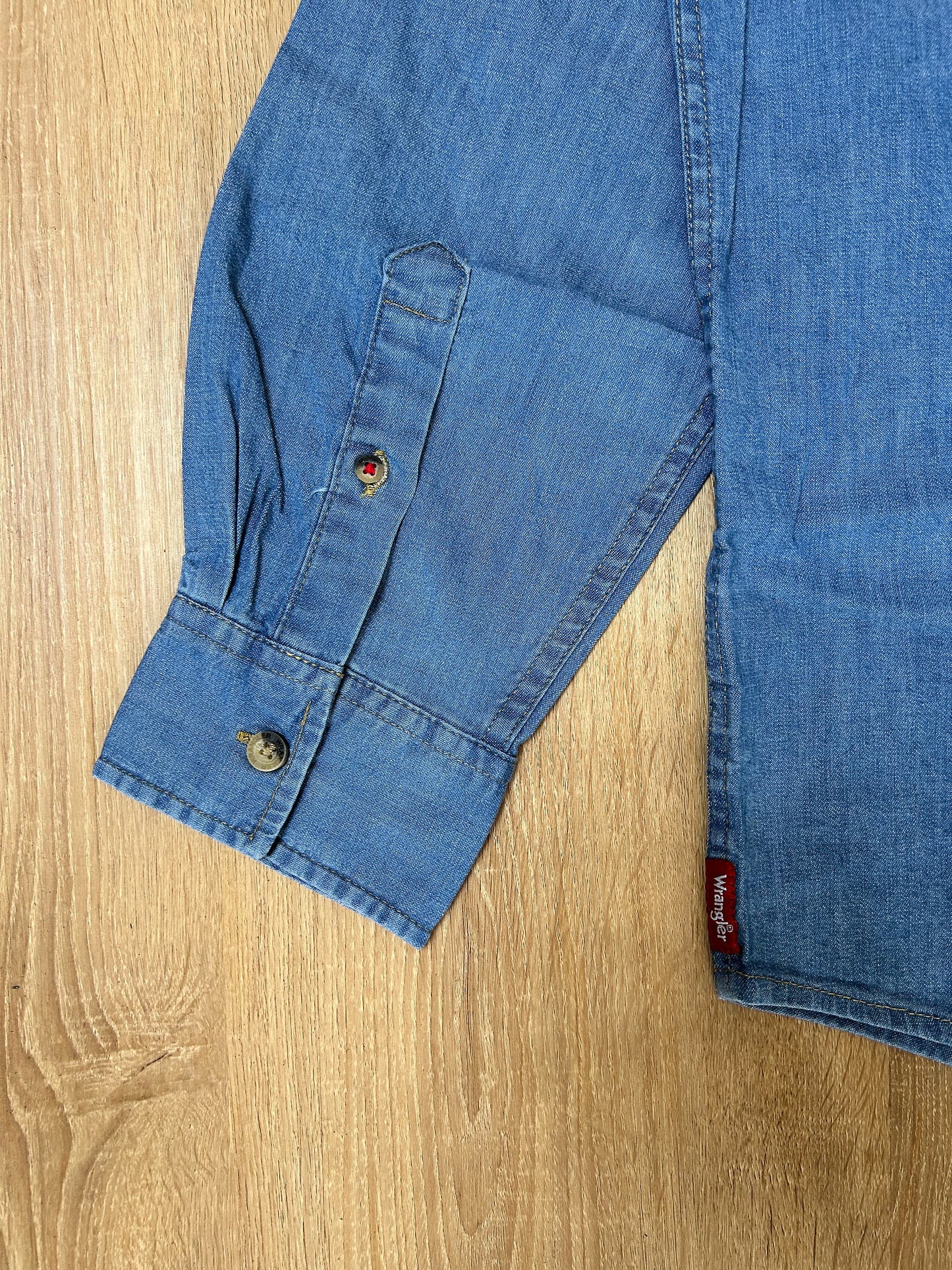 W r a n g ler - Utility Shirt in Denim Blue