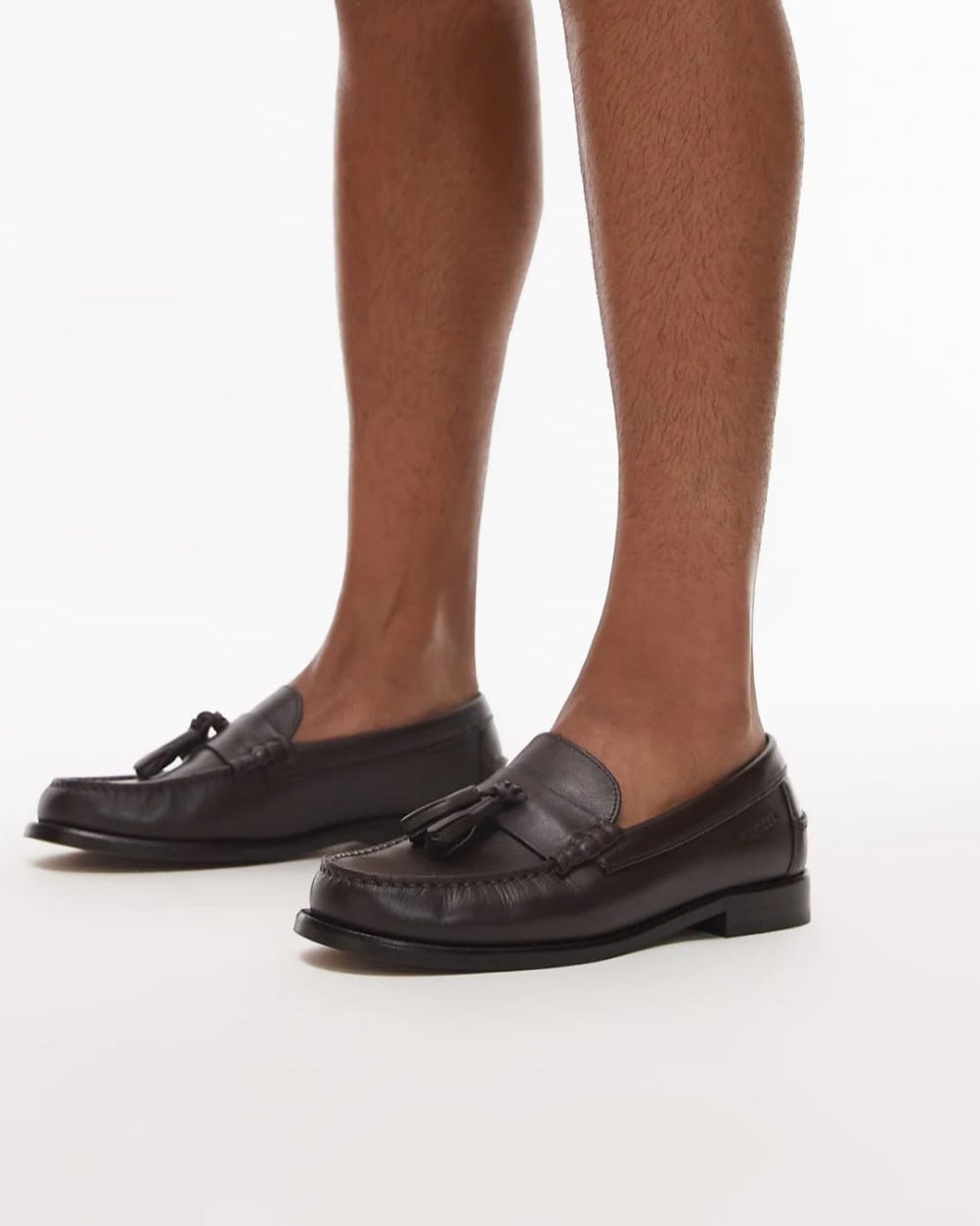 Tommy Hilfiger Brown Tassel Loafers