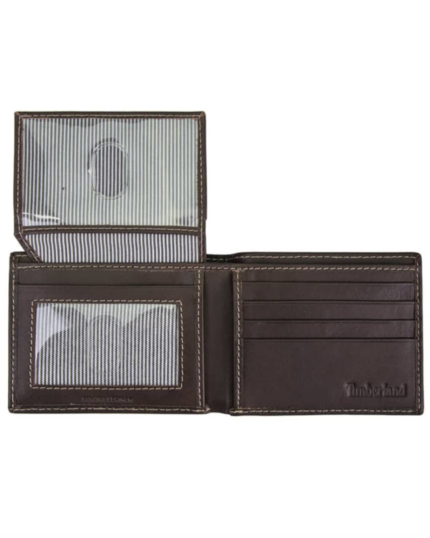 Timberland Leather Wallet in Brown
