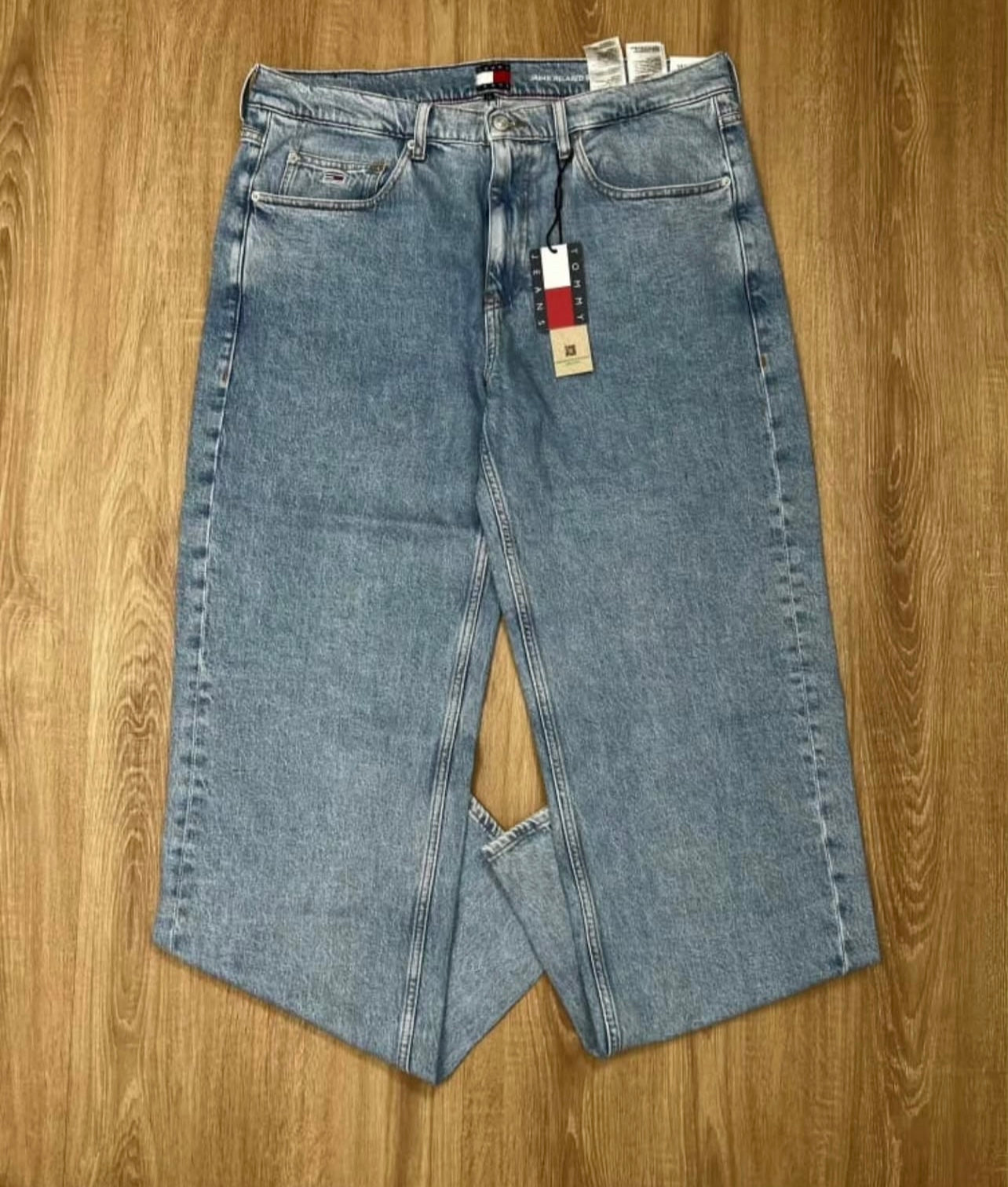 Tommy Hilfiger Baggy Fit Denim in Light Blue