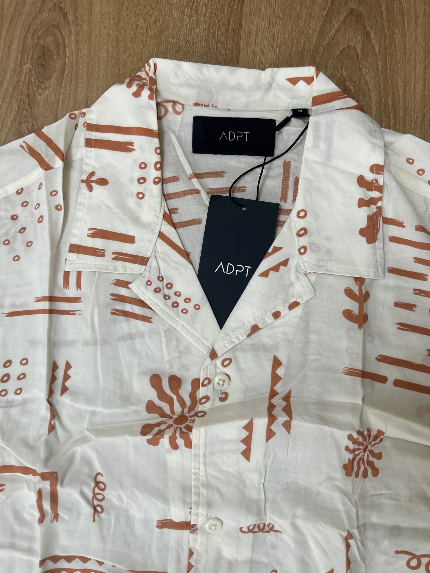 AD PT Regular Fit Off White Shirt in pattern