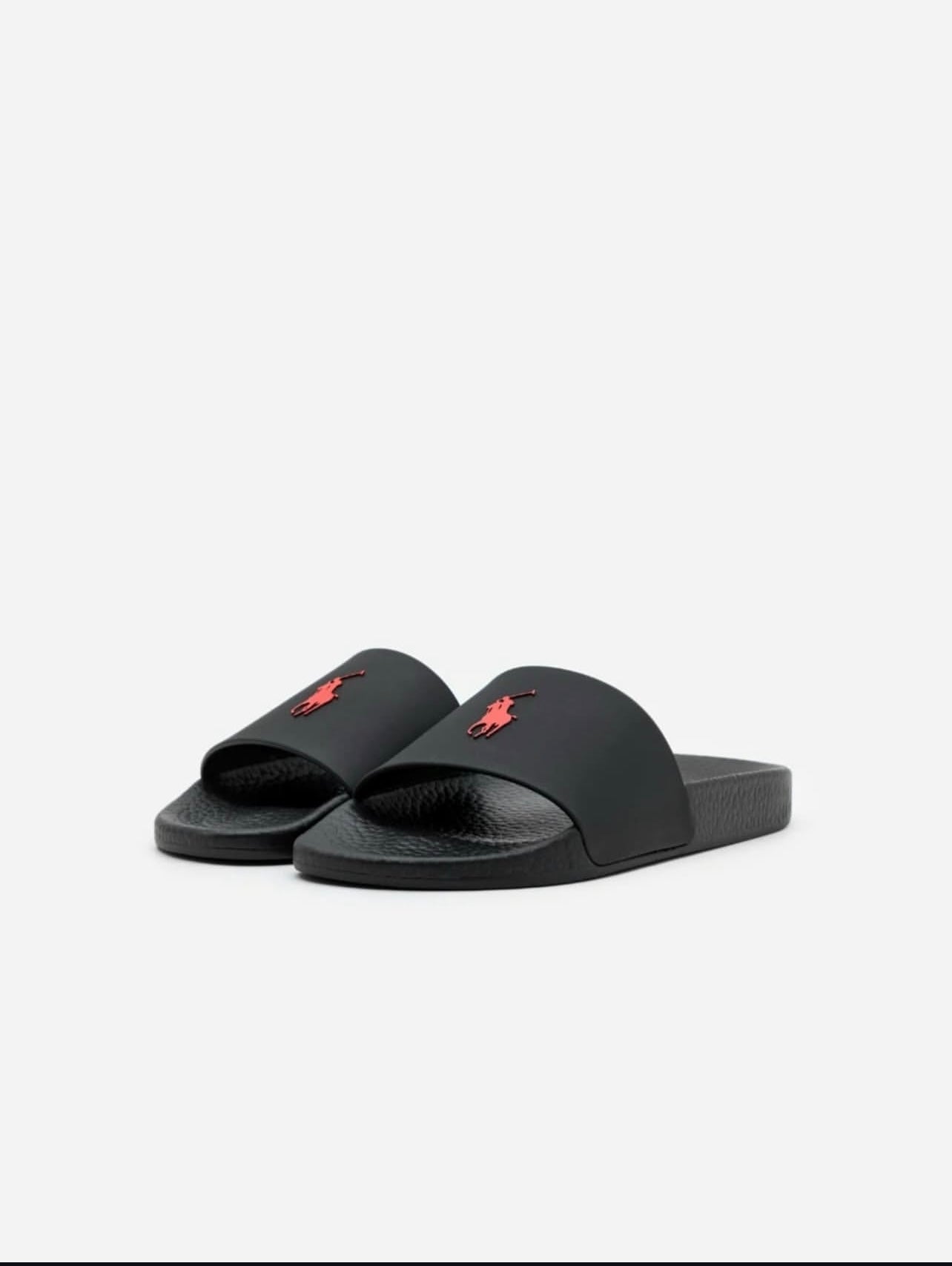 Polo Ralph Lauren Slides in Black
