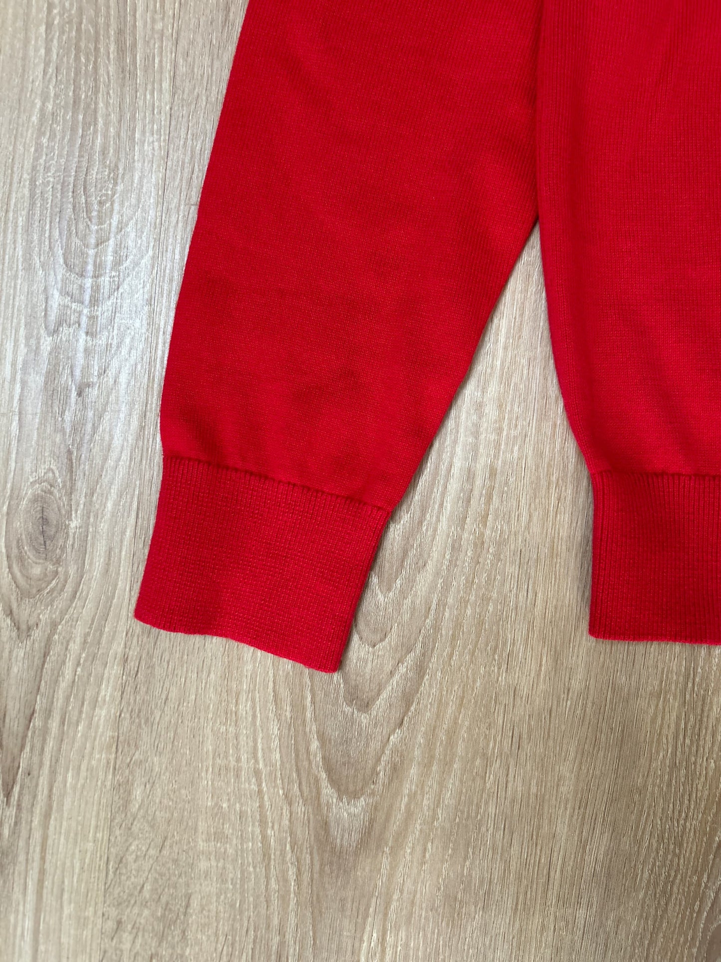 Tommy Hilfiger V neck Sweater in Red