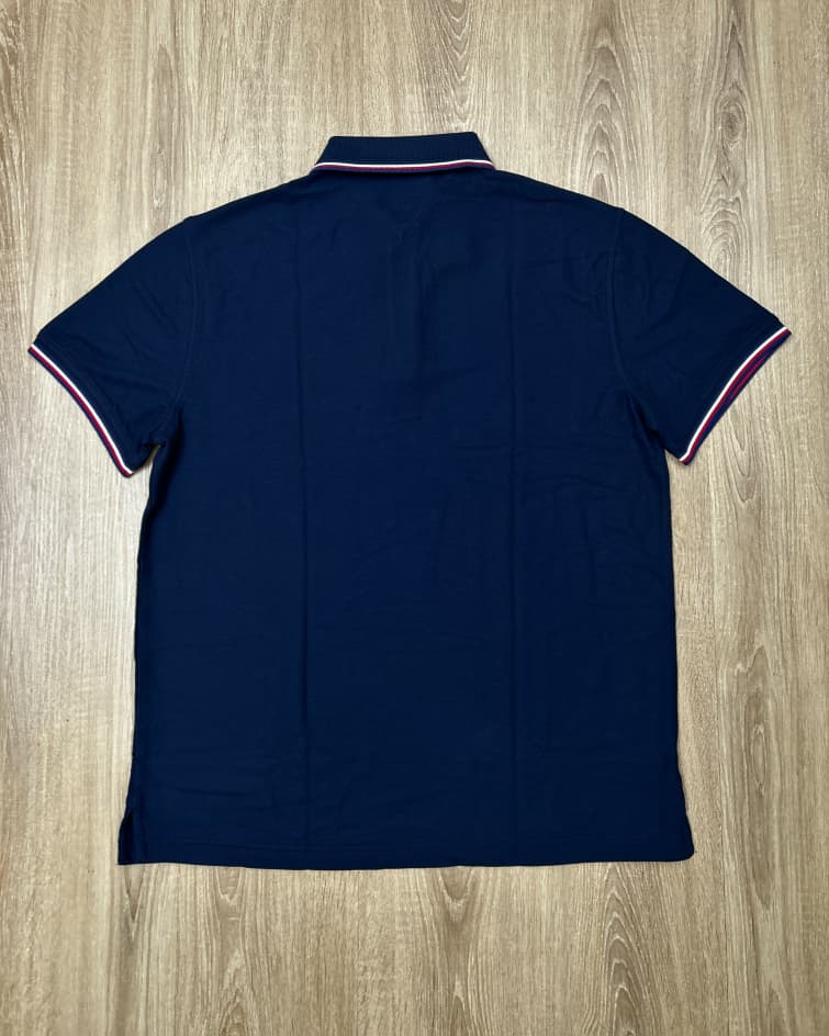 Tommy Hilfiger Regular Fit Wicking Polo in Navy