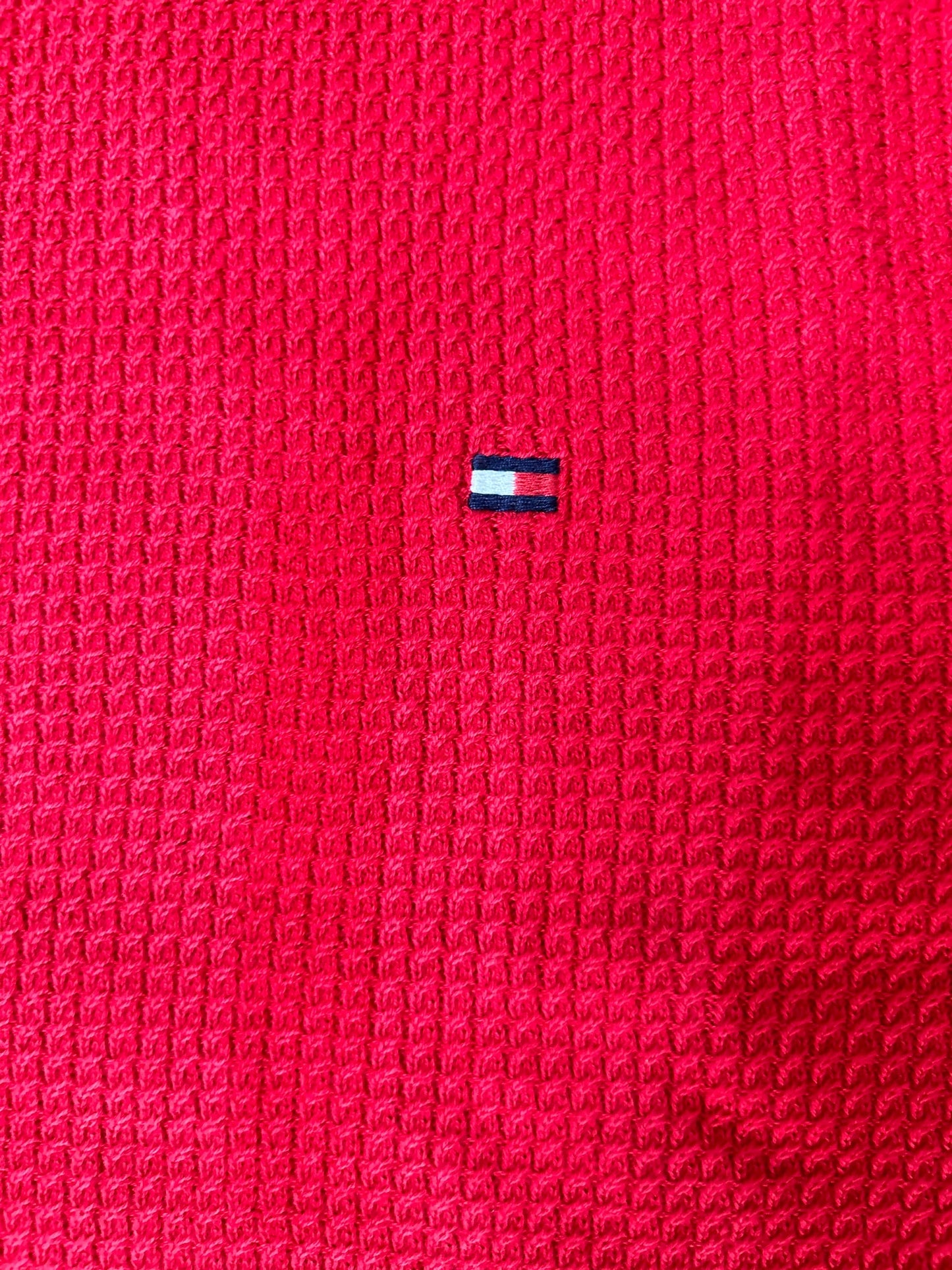 Tommy Hilfiger Textured Sweater in Red