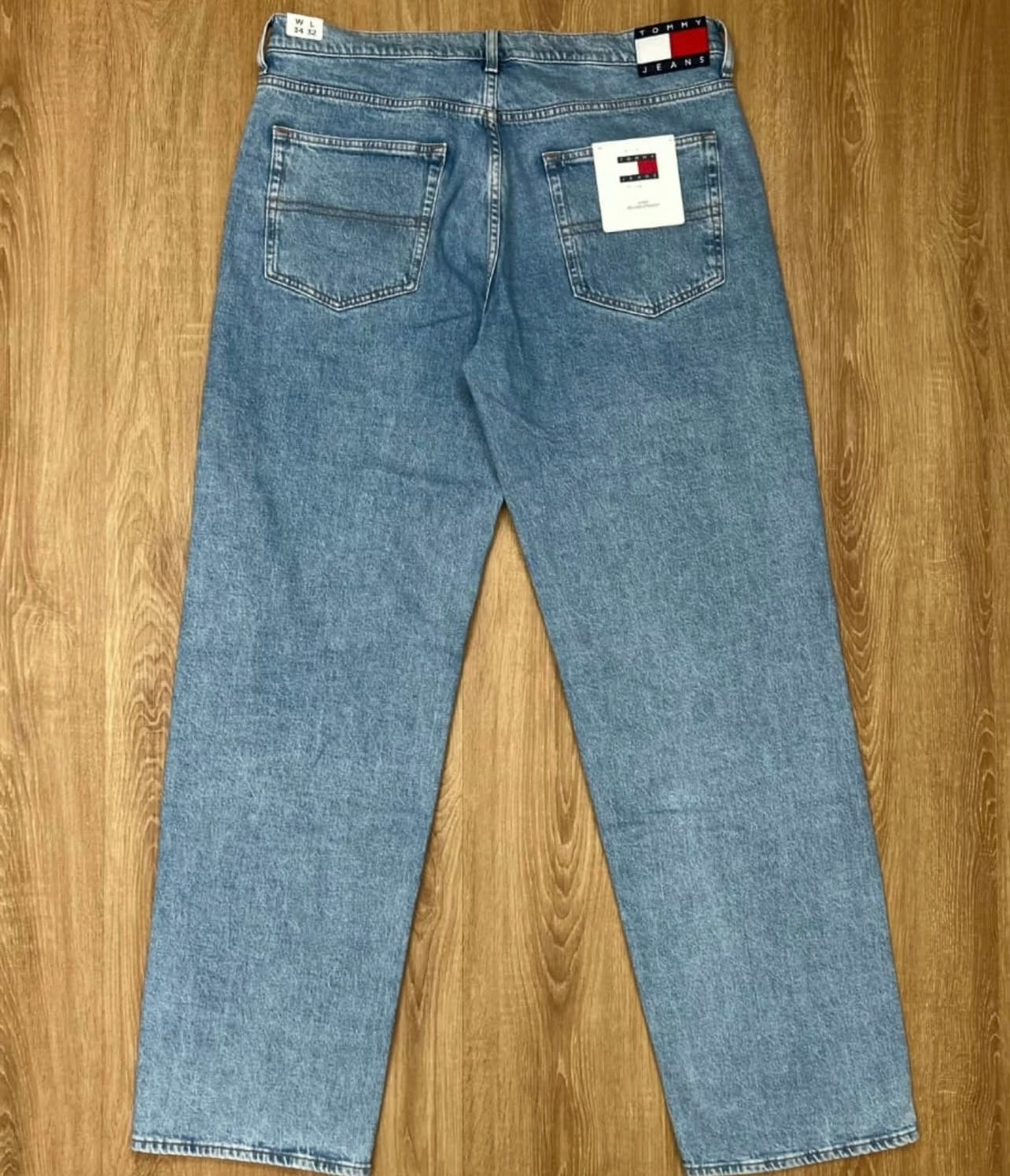Tommy Hilfiger Baggy Fit Denim in Light Blue