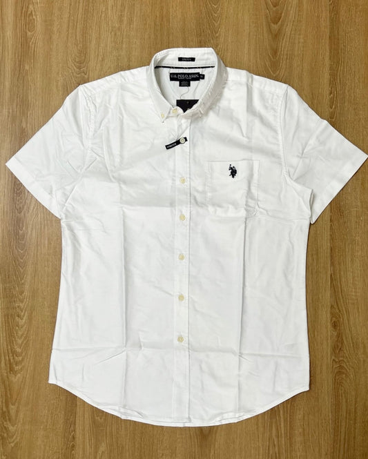 U S Polo Assn Regular Fit Shirt in White