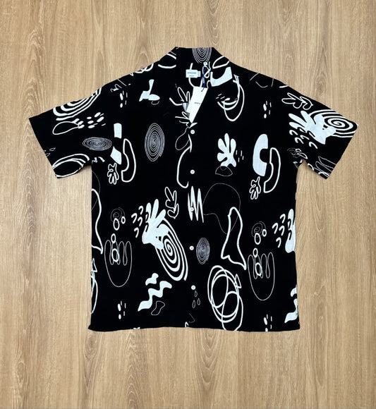 Jack & Jones Shirt in Black Pattern