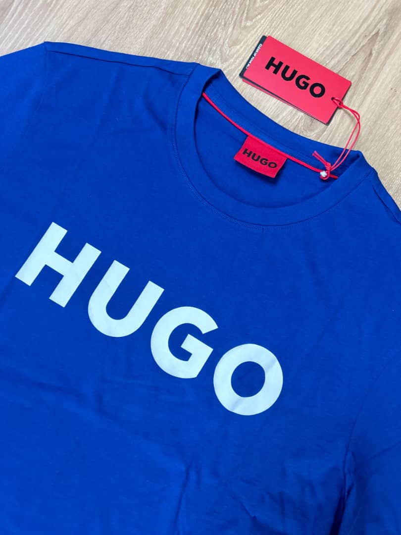 Hugo Boss Regular Fit T Shirt in Blue