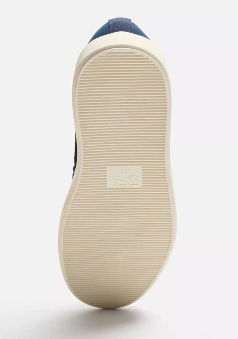 Zara Laceless Trainers