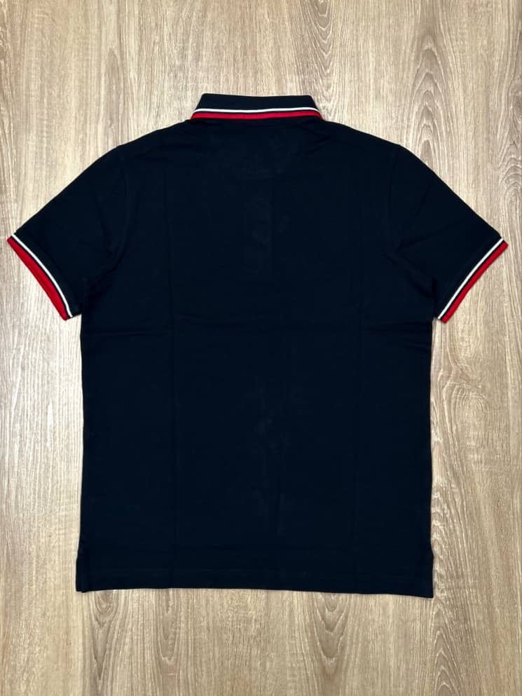 US Polo Assn Regular Fit Pique Polo Shirt in Black
