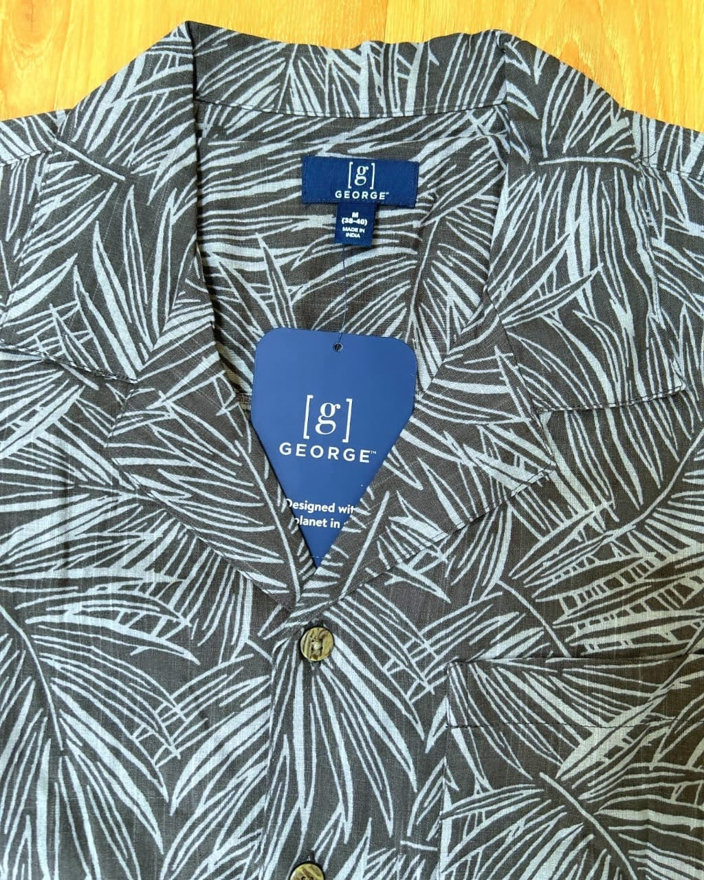 George Regular Fit Shirt in Pattern