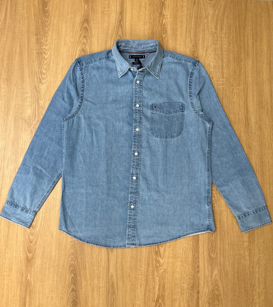 Tommy Hilfiger Denim Shirt in Blue