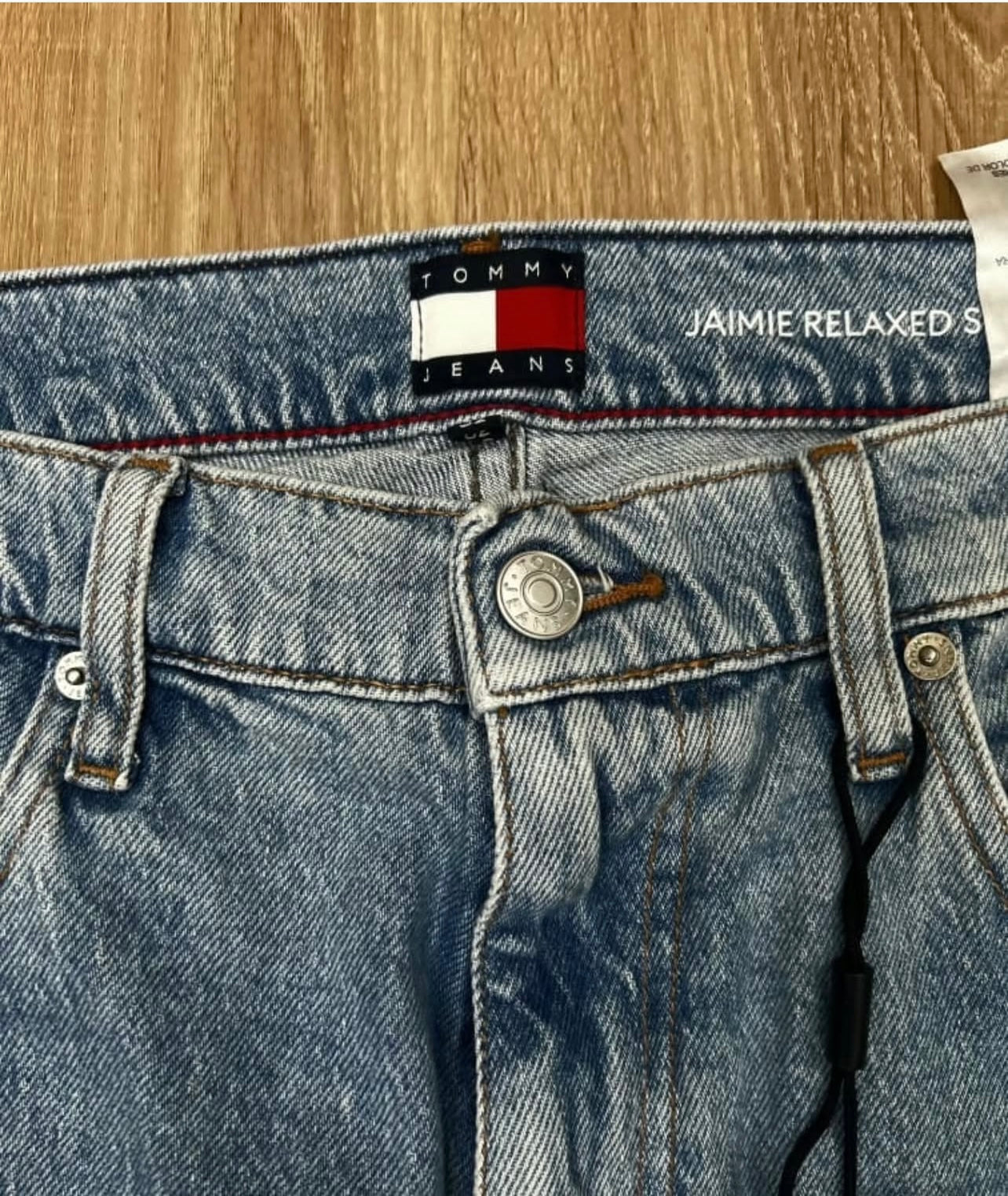 Tommy Hilfiger Baggy Fit Denim in Light Blue