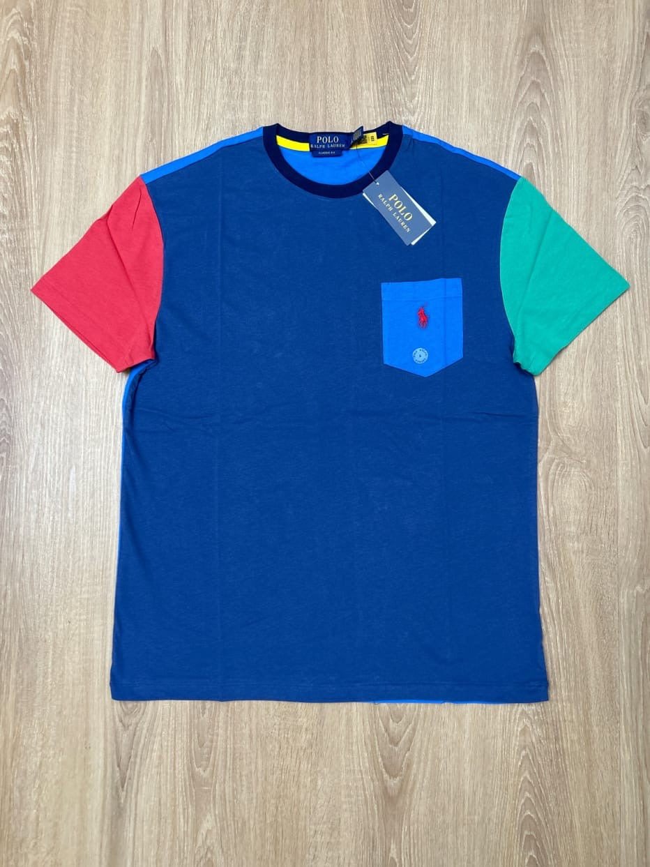 Polo Ralph Lauren Regular Fit Colour Block T Shirt