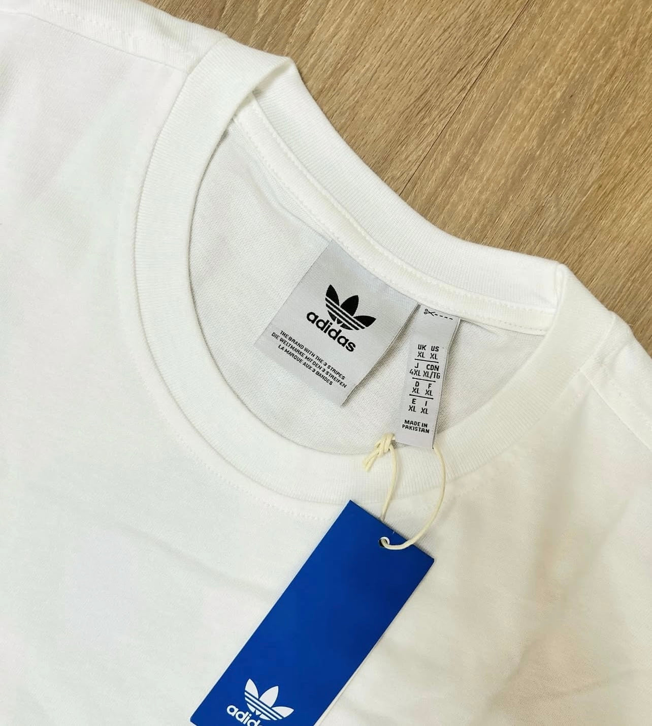 Adidas Oversized Fit White T Shirt