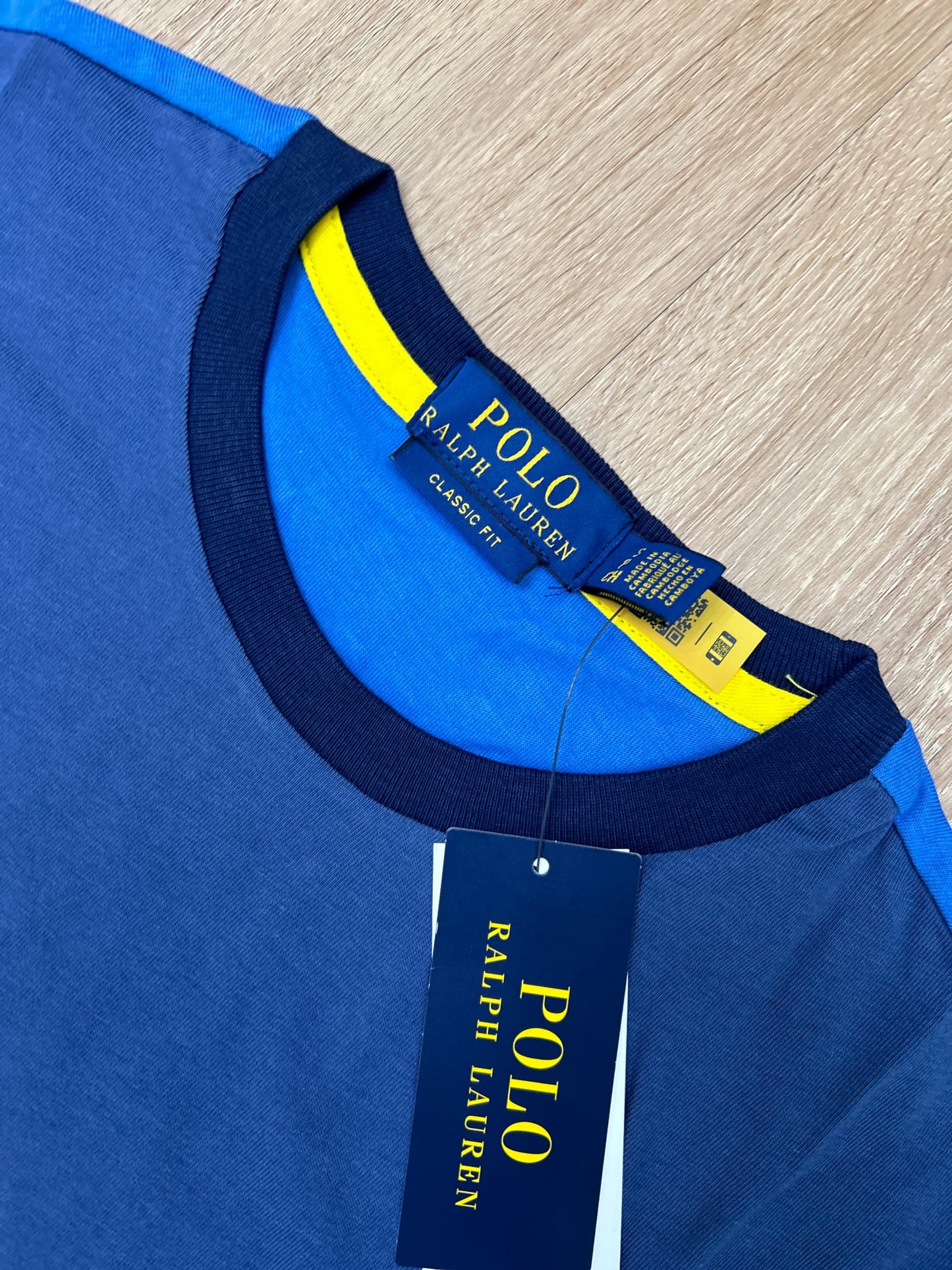 Polo Ralph Lauren Regular Fit Colour Block T Shirt