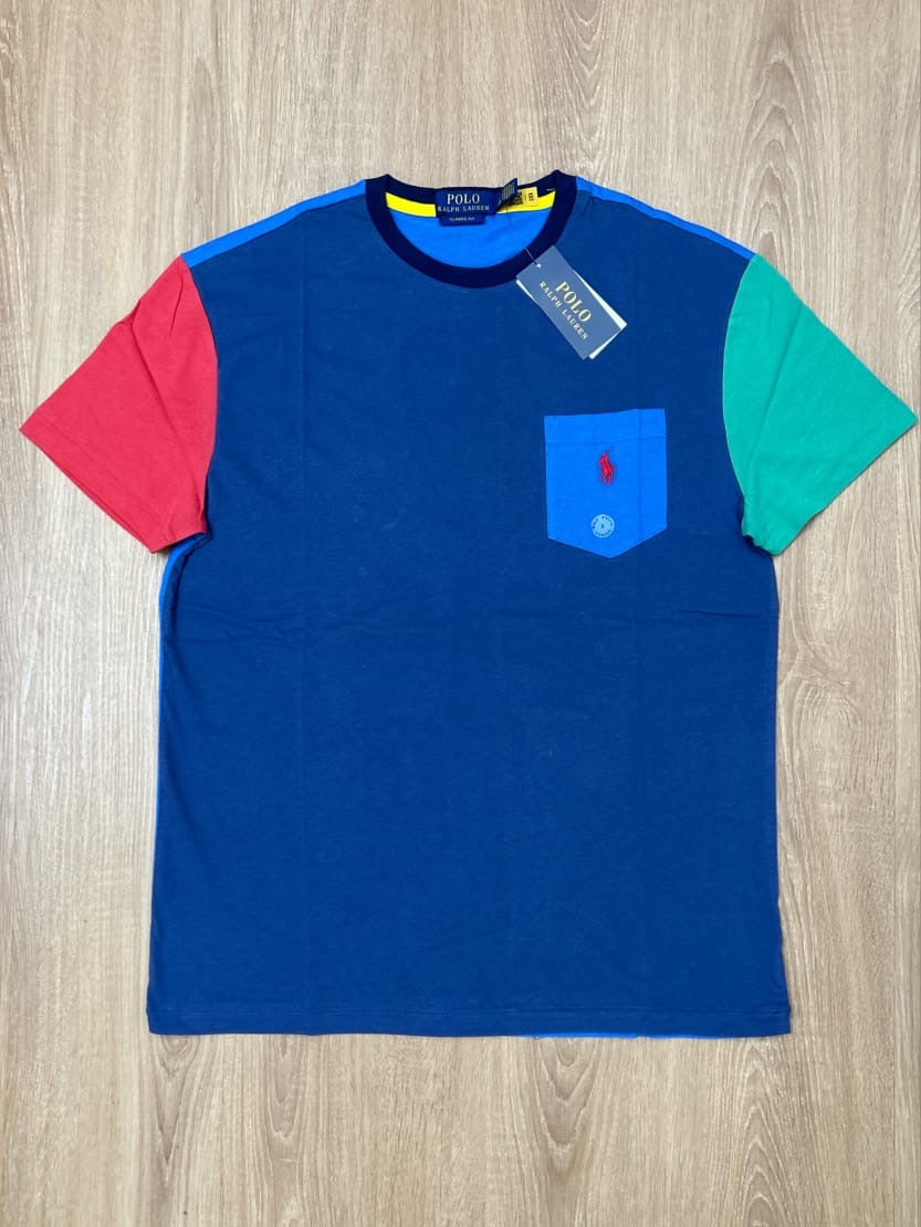 Polo Ralph Lauren Regular Fit Colour Block T Shirt