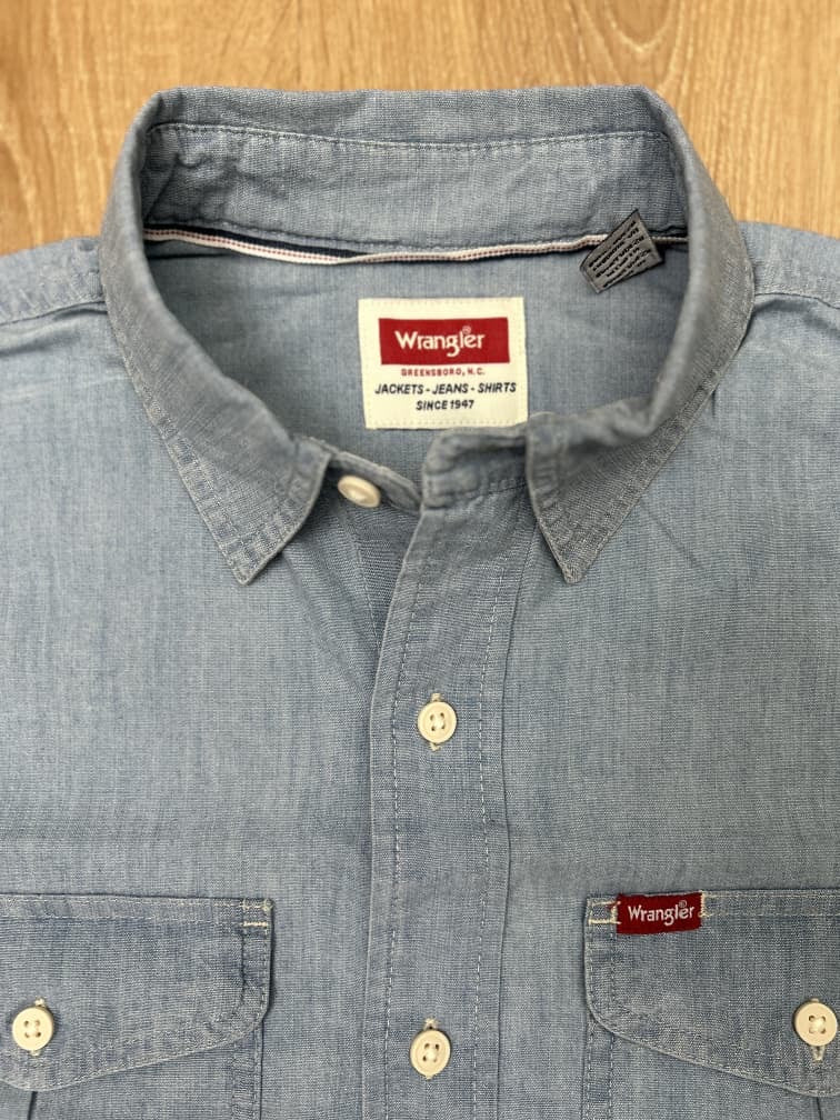 Wrangler Regular Fit Chambray Shirt