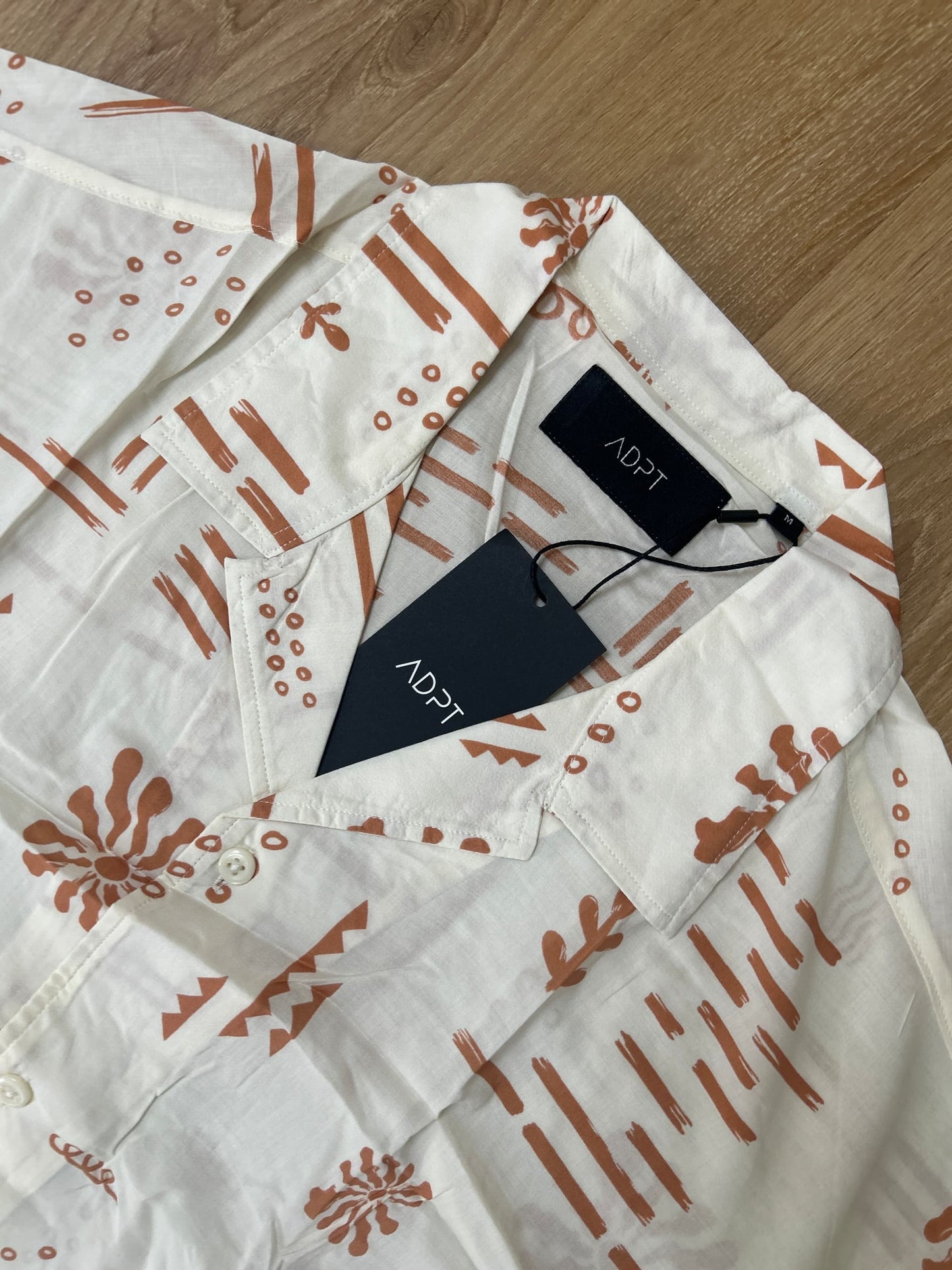 AD PT Regular Fit Off White Shirt in pattern