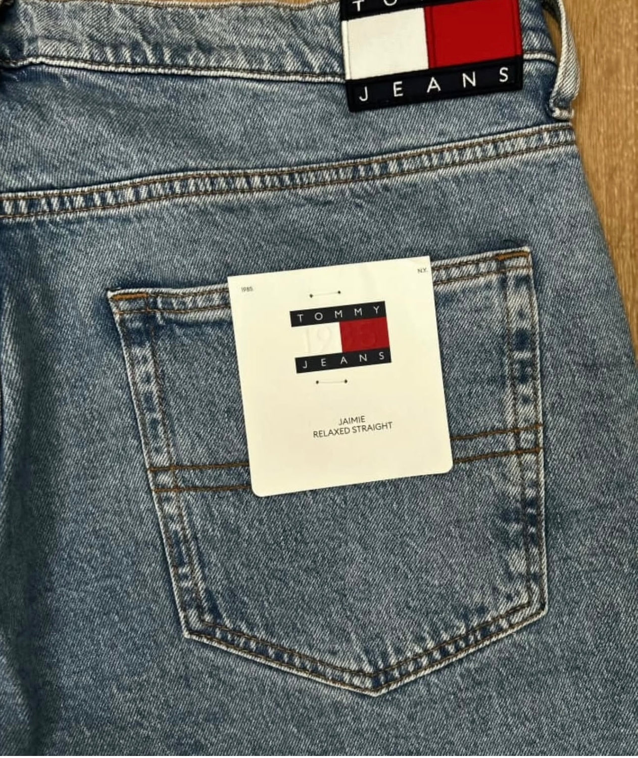 Tommy Hilfiger Baggy Fit Denim in Light Blue