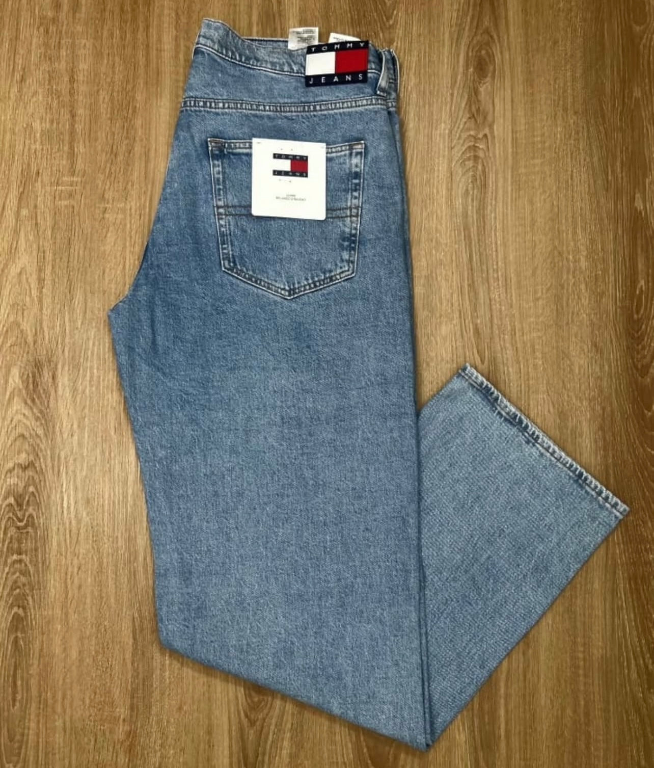 Tommy Hilfiger Baggy Fit Denim in Light Blue