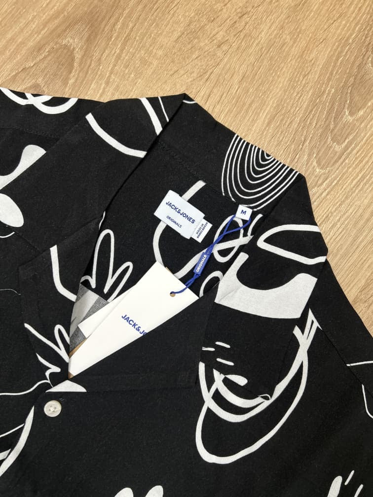 Jack & Jones Shirt in Black Pattern