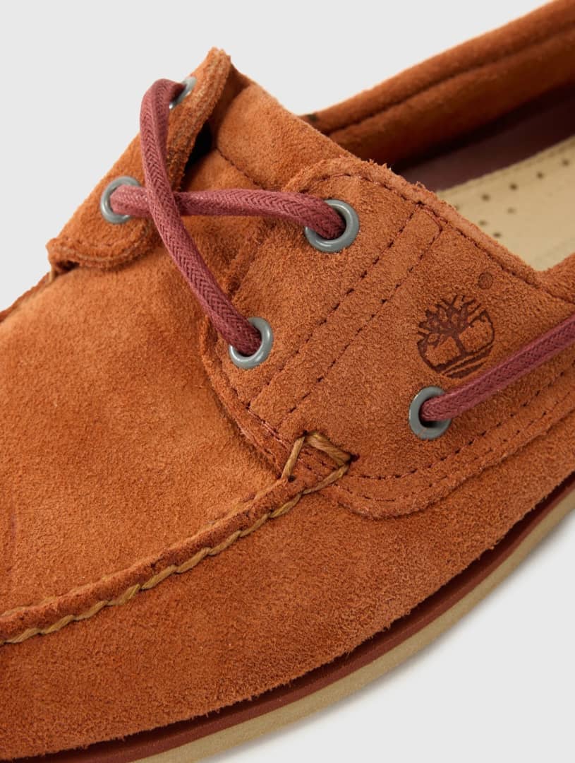 Timberland Boat Shoe in Brown Suede