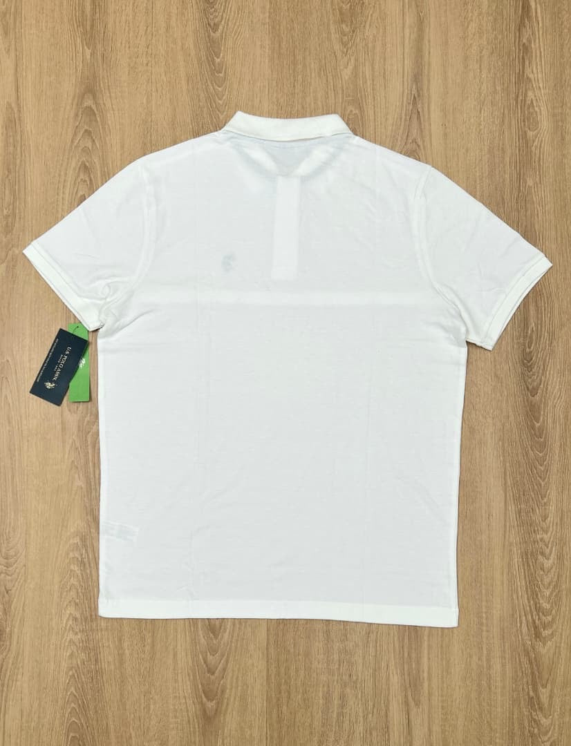 US Polo Assn Polo Shirt in White