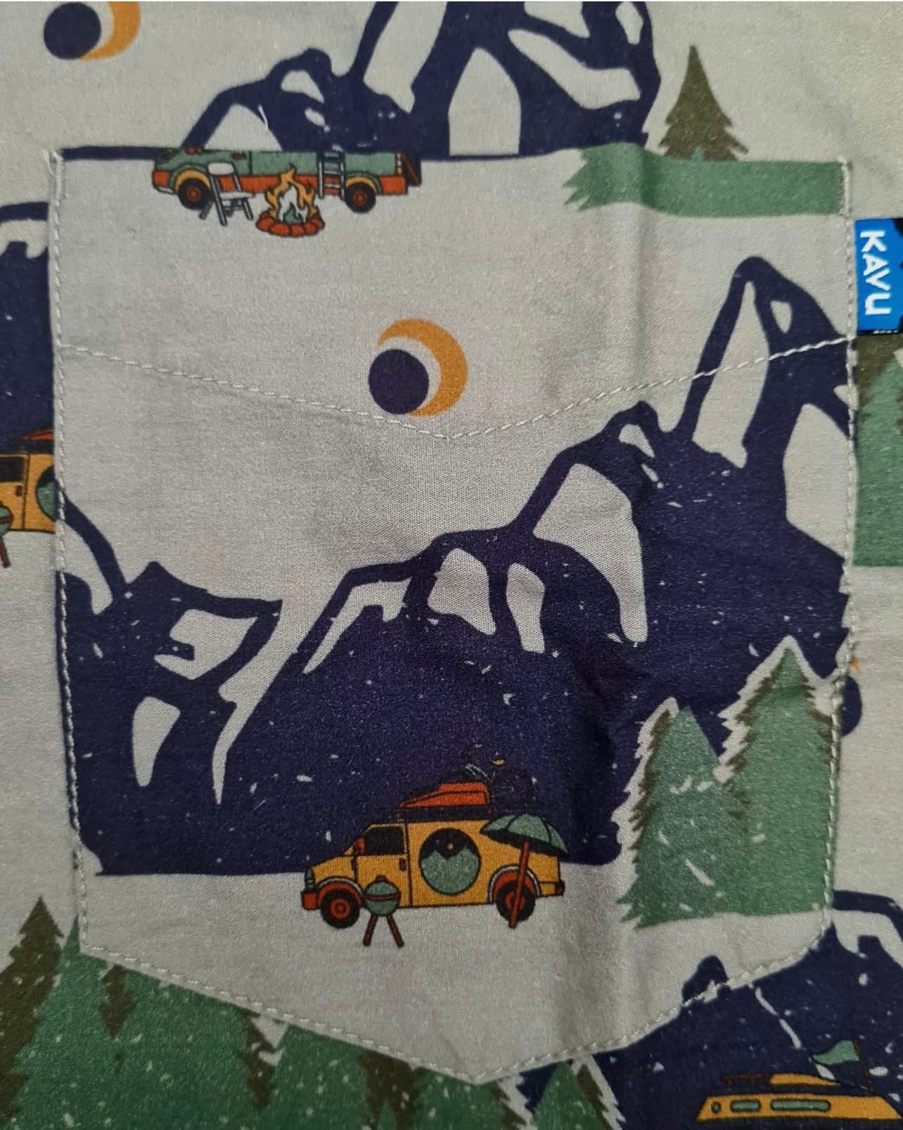 Kavu Regular Fit Cotton Shirt
