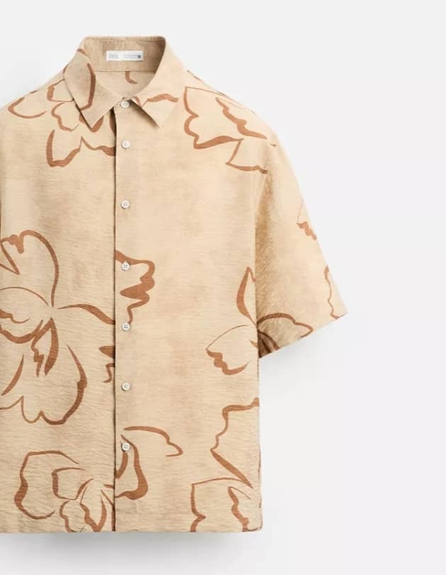 Zara Shirt in Pattern