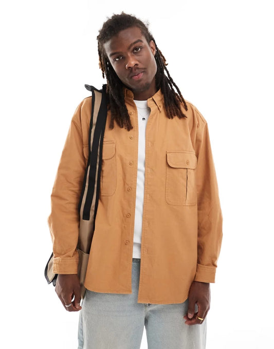 Levi’s Relaxed Fit Shirt in Tan