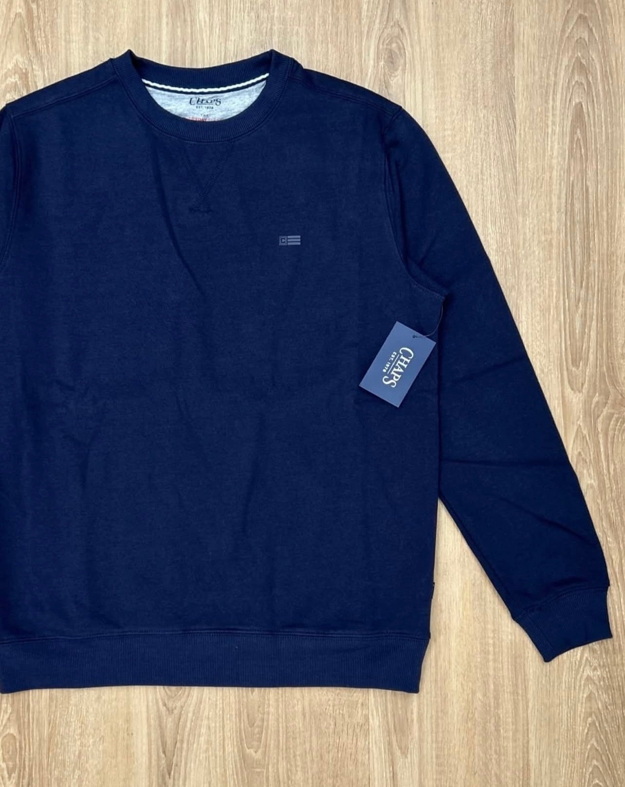 Chaps Regular Fit  Sweatshirt in Navy