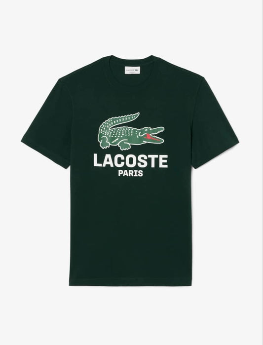 Lacoste T Shirt in Forest Green