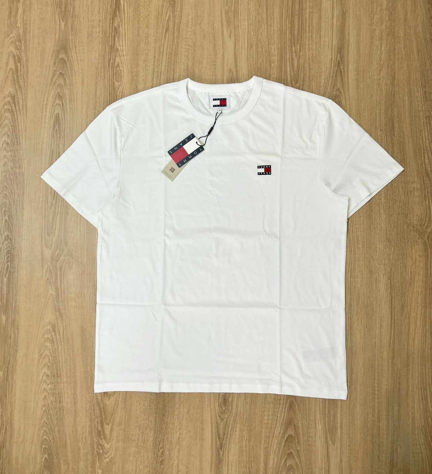 Tommy Hilfiger Regular Fit Cotton T Shirt in White