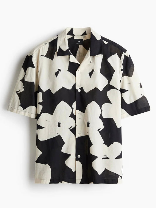 H & M Shirt in Pattern