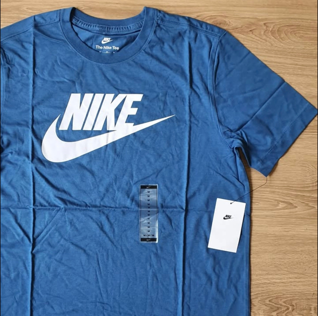 Nike Regular Fit T Shirt in Blue