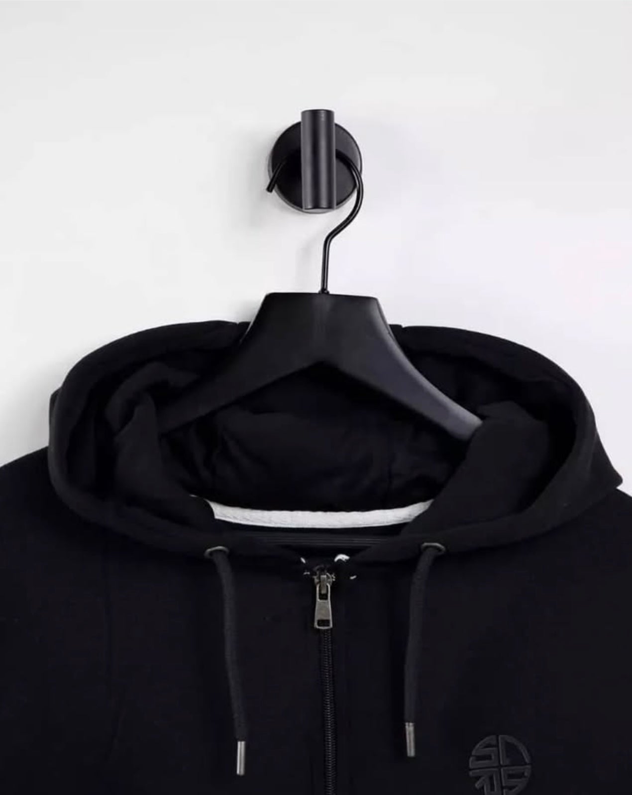 Soul Star Regular Fit Black 	Hoodie