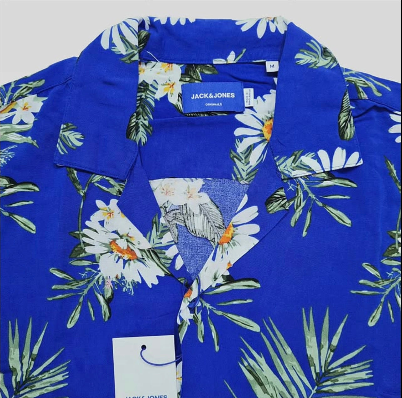 Jack & Jones Regular Fit Shirt in Blue Pattern