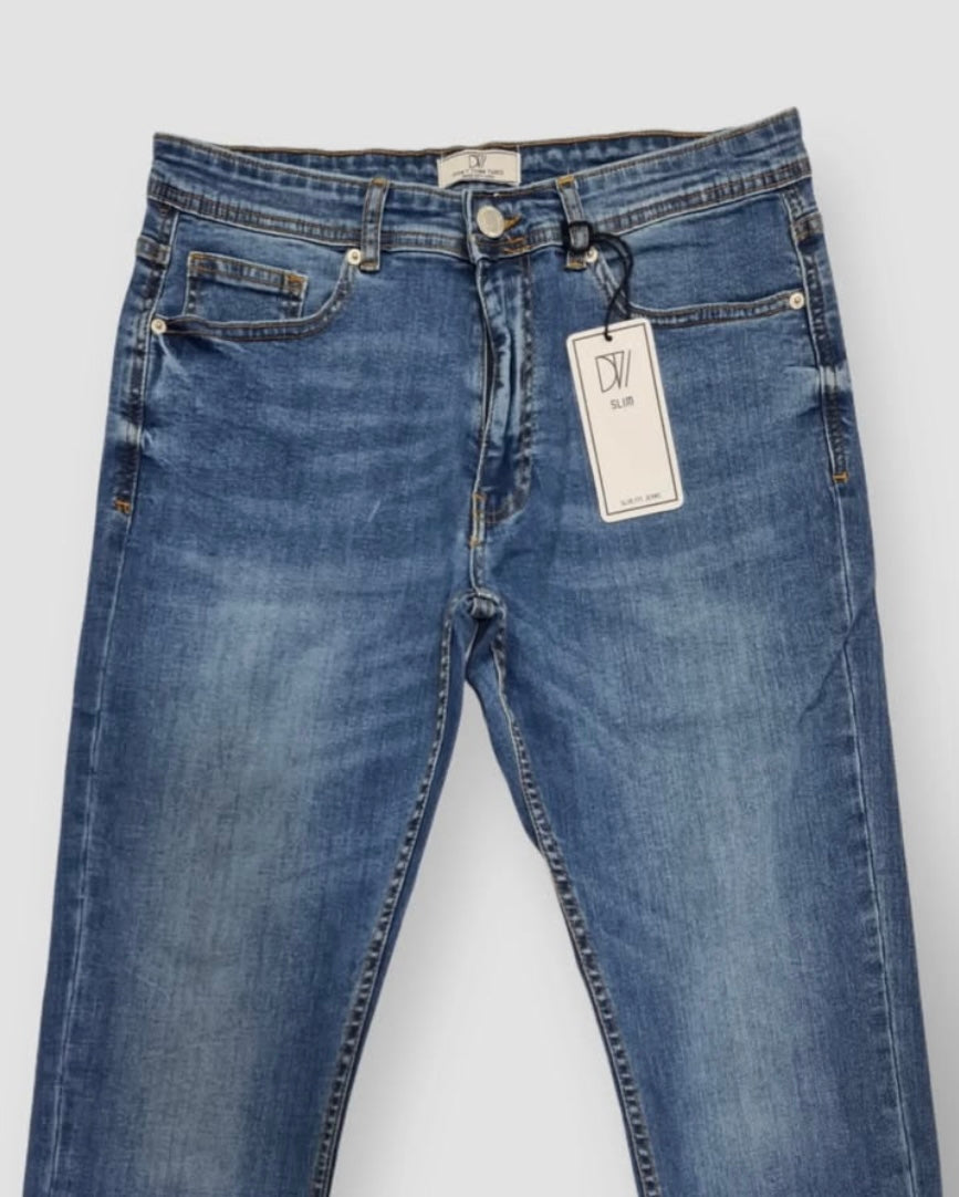 DTT Slim Fit Jeans in Blue