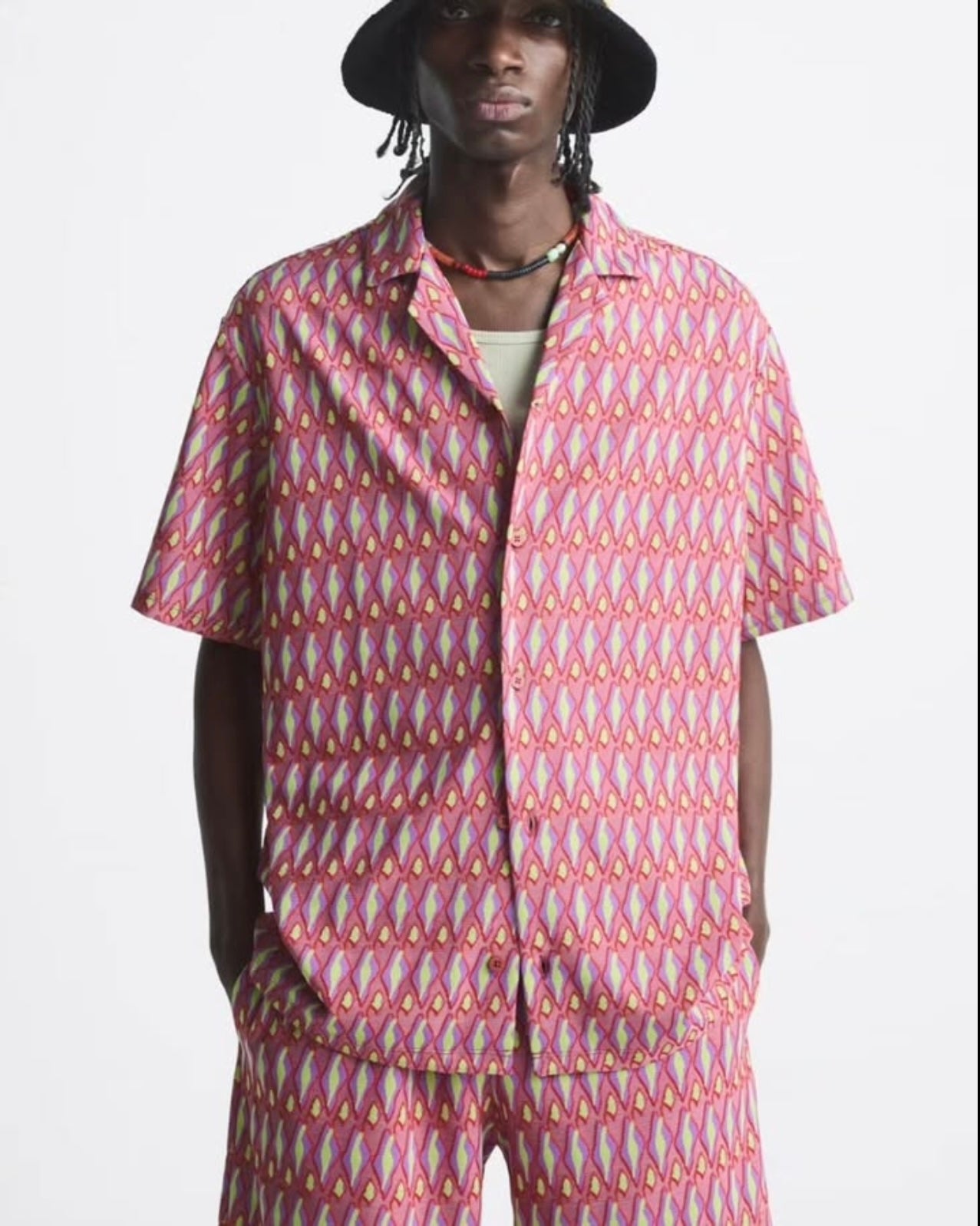Zara Regular Fit Shirt in Pattern