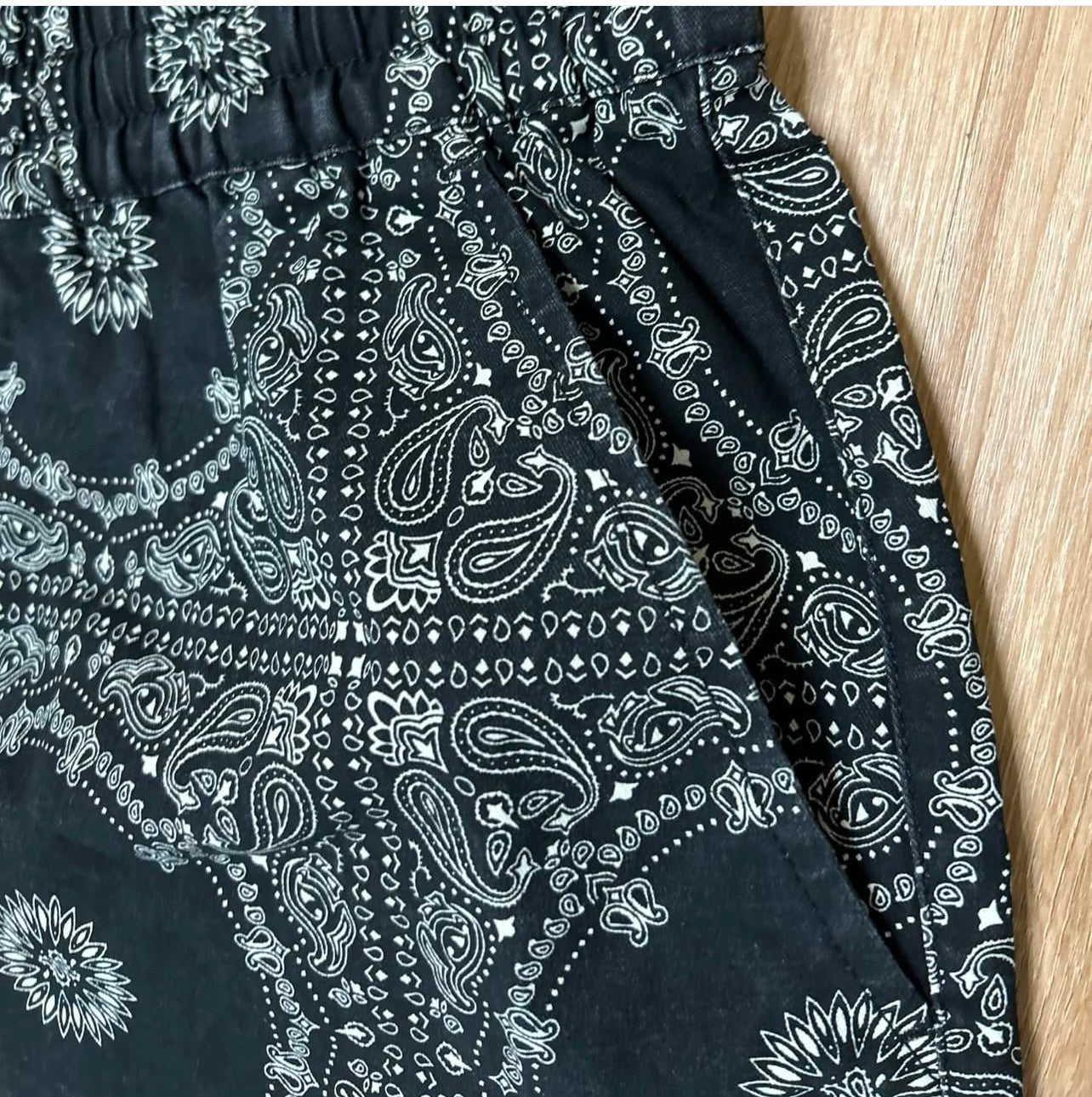 Asos Regular Fit Paisley Shorts