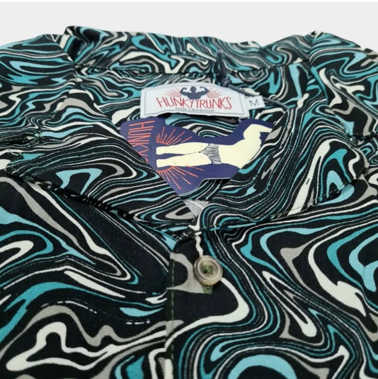 Hunky Trunk Regular Fit Pattern Shirt