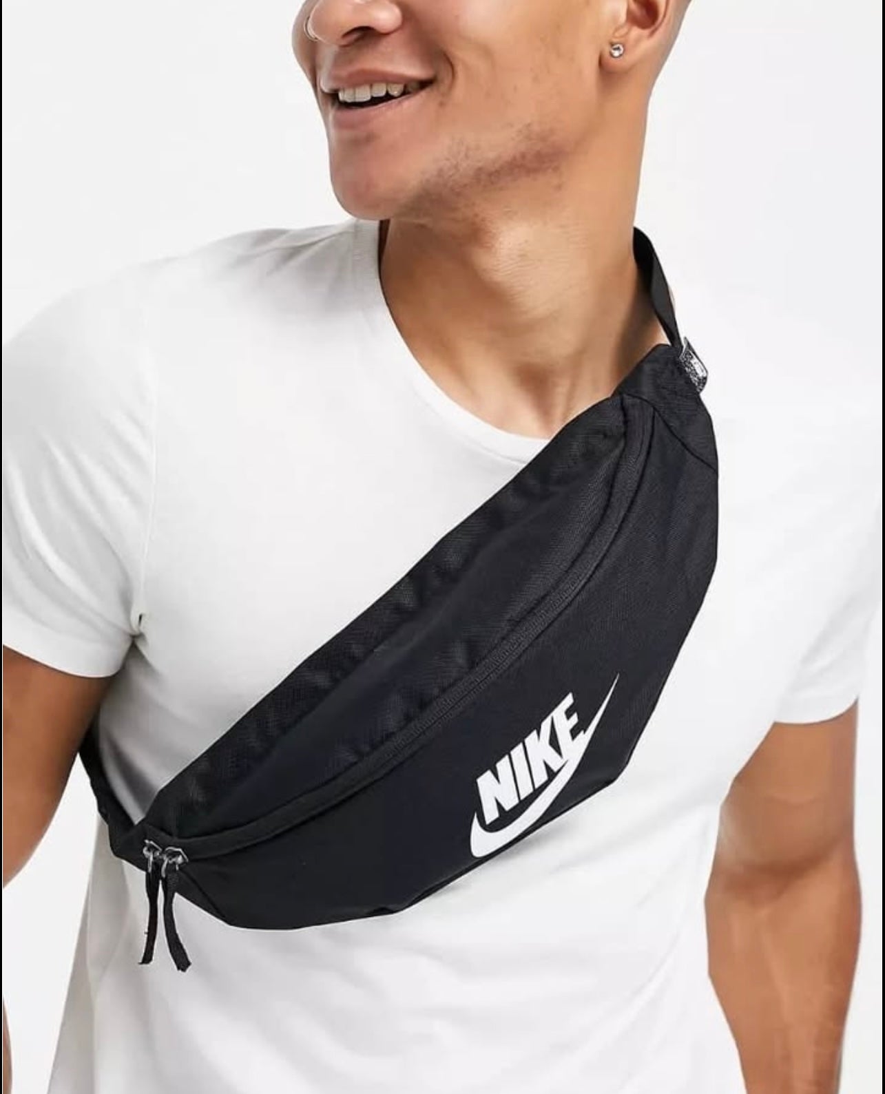Nike Heritage Bumbag in Black